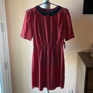 Forever 21 - Red/Black Horse Print Dress - Size M